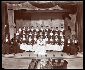 The Cast of The Junior Show, an Amateur Production Presented by Underclassmen at Barnard College, New York